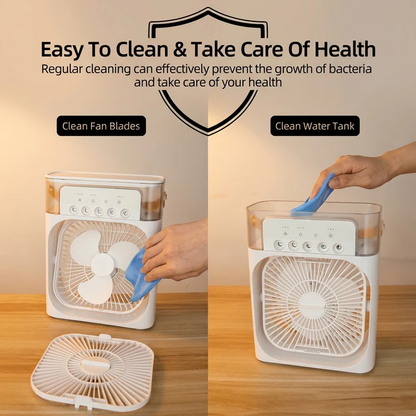 Turbo Mini AC Fan By SnapNGrab